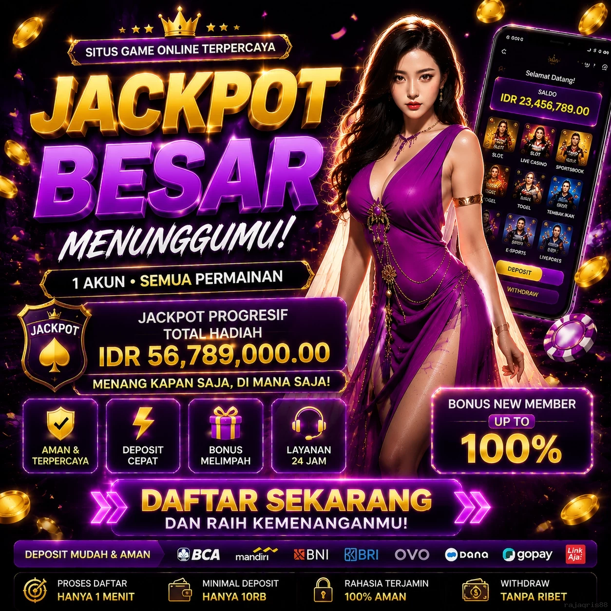 Layanan Pelanggan rajaqris88